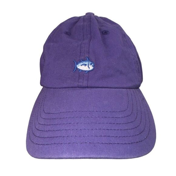 Southern Tide Team Colors Skipjack Strapback Hat Regal Purple OS - Picture 1 of 7